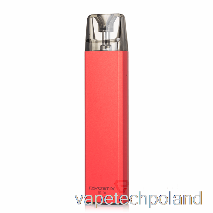 Vape Polska Aspire Favostix Mini Zestaw Startowy Czerwony